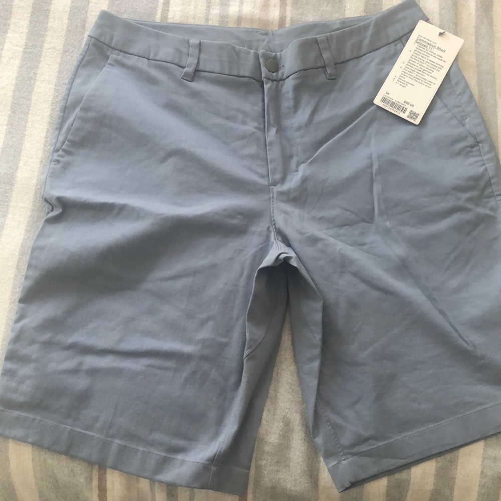 NWT mens lululemon commission short relaxed 11 inch